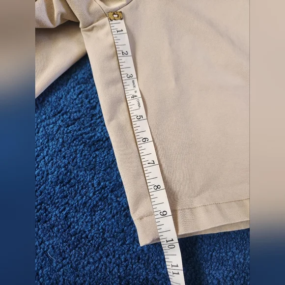 Nordstrom Stain Resistant Chino Style Shorts Khaki/34w - Picture 2 of 8